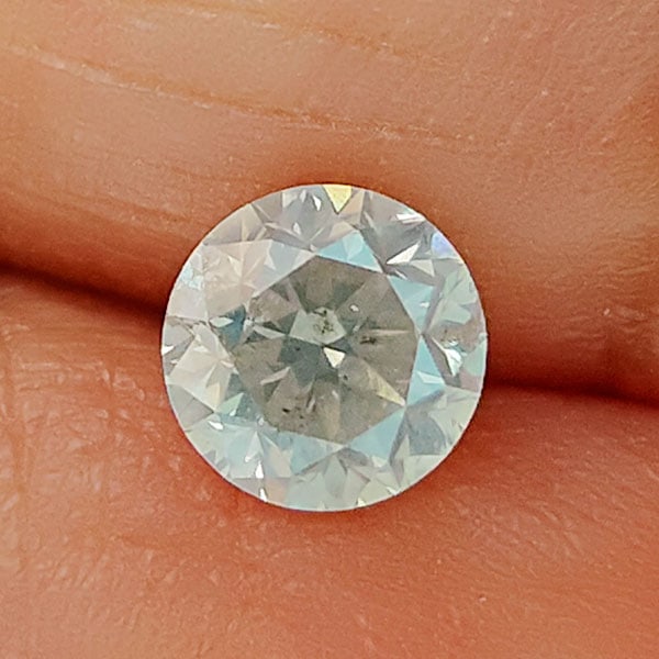 Natural Loose Diamond 0.54 Ct. Round Brilliant Cut 4.8 Mm. From Belgium (1 of 3)