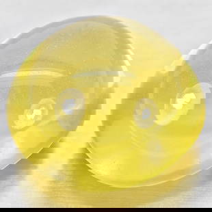Natural Yellow Lemon Quartz 42.81 Ct. Oval Cabochon Shape 21 x 19 Mm. Gemstone From Brazil: Product ID: 805530008 Product Name: Natural Quartz Weight: 42.81 CT. Size: 21 x 19 x 15.6 MM. Shape: Oval Cabochon Color: Yellow Lemon Clarity:Semi - Transparent Luster: Good Gems Origin: Brazil Treat