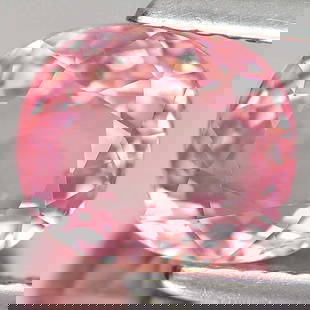 Natural Pink Tourmaline 2.29 Ct. Oval Shape 8 x 7.2 Mm. Gemstone Unheated From Nigeria: Product ID: 807249910 Product Name: Natural Tourmaline Weight: 2.29 CT. Size: 8 x 7.2 x 5.4 MM. Shape: Oval Color: Pink Clarity:VSI Luster: Good Gems Origin: Nigeria Treatment: Unheated Crystal Struct