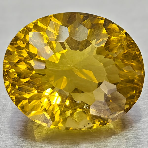 Natural Yellow Lemon Quartz 10.89 Ct. Clean Oval Concave Cut 14.7 x 12.2 Mm Gemstone From Brazil: Product ID: 805529952 Product Name: Natural Quartz Weight: 10.89 CT. Size: 14.7 x 12.2 x 10.4 MM. Shape: Oval Concave Cut Color: Yellow Lemon Clarity:IF Luster: Good Gems Origin: Brazil Treatment: Unh