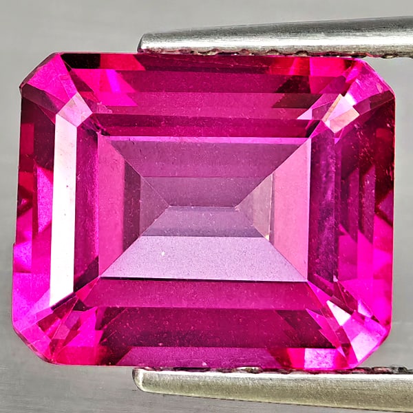 Natural Pink Topaz 5.55 Ct. Octagon Shape 11 x 9 Mm Gemstone From Brazil: Product ID: 807168682 Product Name: Natural Topaz Weight: 5.55 CT. Size: 11 x 9 x 5.7 MM. Shape: Octagon Color: Pink Clarity:VSI Luster: Good Gems Origin: Brazil Treatment: Treated Crystal Structure: