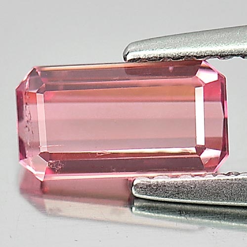Natural Pink Tourmaline 0.83 Ct. Octagon Shape 7.7 x 4.3 Mm Gemstone From Nigeria (1 of 3)