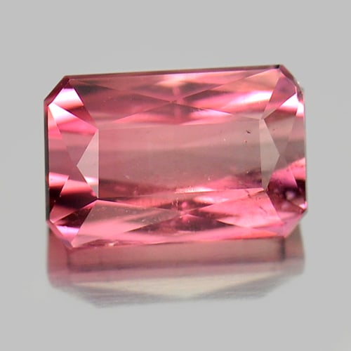 Natural Purplish Pink Tourmaline 1.90 Ct. Octagon Shape 8 x 5.3 Mm. Unheated Gemstone From Nigeria (1 of 3)