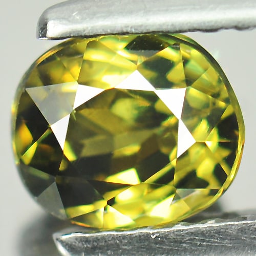 Natural Green Demantoid Garnet 0.99 Ct. Oval Shape 5.8 x 5 Mm. Gemstone Unheated From Madagascar: Product ID: 802922476 Product Name: Natural Demantoid Weight: 0.99 CT. Size: 5.8 x 5 x 3.9 MM. Shape: Oval Color: Green Clarity:VSI Luster: Very Good Gems Origin: Mardagascar Treatment: Unheated Cryst