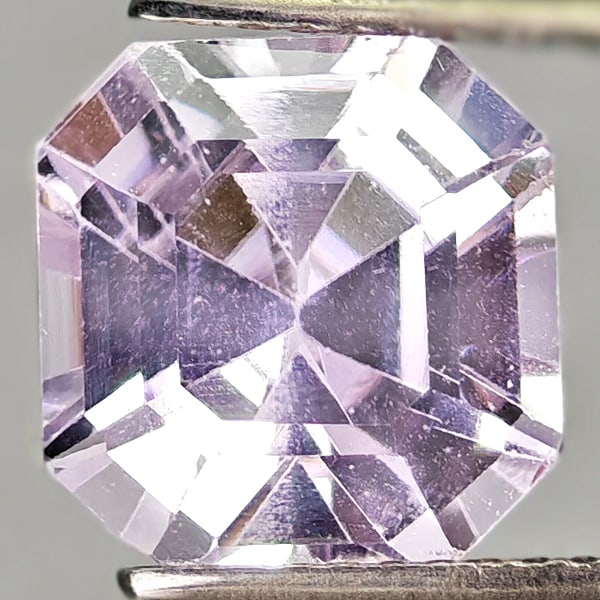 Natural Pink Kunzite 6.27 Ct. Octagon Shape 9.5 x 9.3 Mm Gemstone From Afghanistan: Product ID: 804103418 Product Name: Natural Kunzite Weight: 6.27 CT. Size: 9.5 x 9.3 x 8.4 MM. Shape: Octagon Color: Light Pink Clarity:VSI Luster: Good Gems Origin: Afghanistan Treatment: Treated Cry