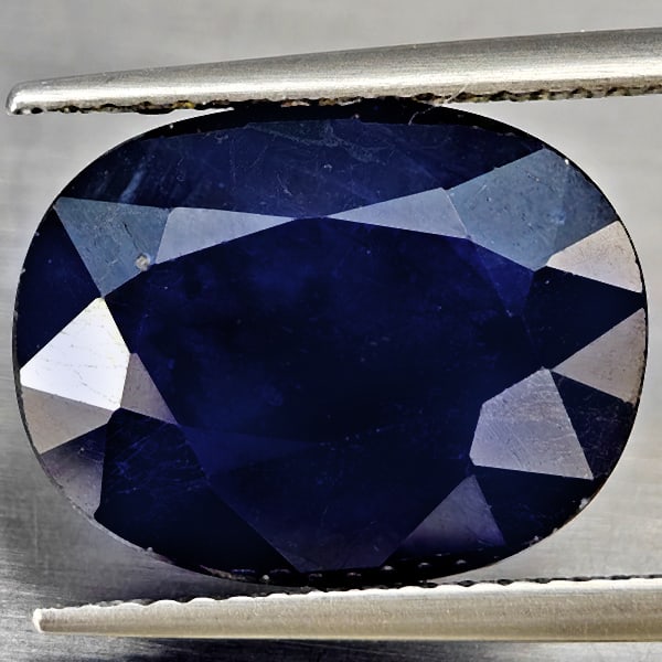 Natural Blue Sapphire 9.09 Ct. Oval Shape 14.5 x 11 Mm Gemstone from Madagascar: Product ID: 806012232 Product Name: Natural Blue Sapphire Weight: 9.09 CT. Size: 15.5 x 11 x 6 MM. Shape: Oval Shape Color: Blue Clarity:SI1 Luster: Good Gems Origin: Madagascar Treatment: Heated (Lea