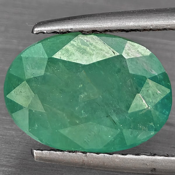 Natural Green Blueish Grandidierite 2.86 Ct. Oval Shape 11 x 8 Mm Gemstone from Madagascar: Product ID: 803100015 Product Name: Natural Tsavorite Weight: 2.86 CT. Size: 11 x 8 x 4.9 MM. Shape: Oval Shape Color: Green Blueish Clarity:SI1 Luster: Good Gems Origin: Madagascar Treatment: Unheate