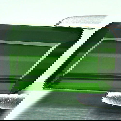 Natural Green Tourmaline 2.01 Ct. VVS Octagon Shape 9.3 x 5.5 Mm. Gemstone From Nigeria (1 of 3)