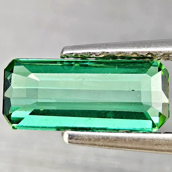 Natural Green Tourmaline 1.00 Ct. Octagon Shape 9 x 4.1 Mm Gemstone From Nigeria: Product ID: 807251005 Product Name: Natural Tourmaline Weight: 1.00 CT. Size: 9 x 4.1 x 2.8 MM. Shape: Octagon Color: Green Clarity:SI1 Luster: Good Gems Origin: Nigeria Treatment: Unheated Crystal St