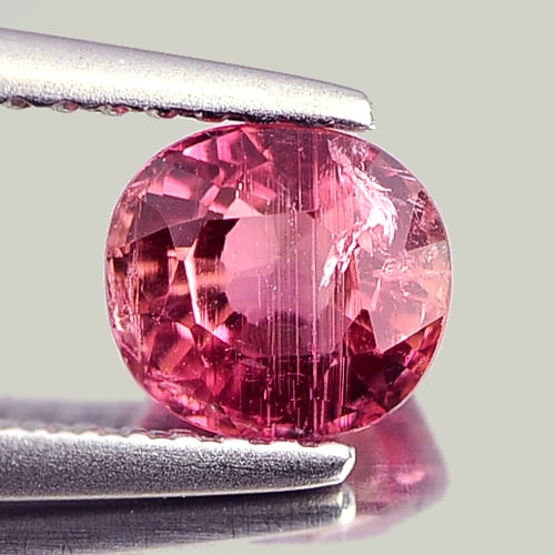 Natural Pink Tourmaline 0.99 Ct. Oval Shape 6.1 x 5.6 Mm Gemstone from Mozambique: Product ID: 807228141 Product Name: Natural Tourmaline Weight: 0.99 CT. Size: 6.1 x 5.6 x 4.3 MM. Shape: Oval Color: Pink Clarity:SI Luster: Good Gems Origin: Mozambique , Africa Treatment: Unheated C
