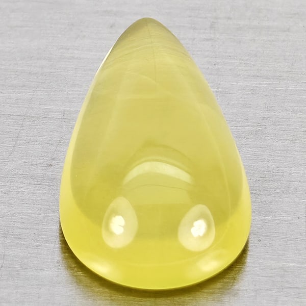 Natural Yellow Lemon Quartz 4.58 Ct. Pear Cabochon Shape 8.9 x 5.1 Mm Gemstone From Brazil: Product ID: 805530067 Product Name: Natural Quartz Weight: 4.58 CT. Size: 8.9 x 5.1 x 5.6 MM. Shape: Pear Cabochon Color: Yellow Clarity:None Luster: Good Gems Origin: Brazil Treatment: Unheated Cryst