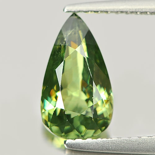 Natural Green Demantoid Garnet 2.13 Ct. Pear Shape 10.76 x 6.20 Mm. Unheated Gemstone From (1 of 4)