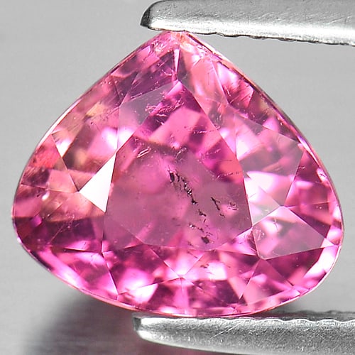 Natural Pink Tourmaline 2.87 Ct. Pear Shape 10 x 8.7 Mm. Gemstone Unheated From Nigeria: Product ID: 807212683 Product Name: Natural Tourmaline Weight: 2.87 CT. Size: 10 x 8.7 x 5.8 MM. Shape: Pear Color: Pink Clarity:VSI Luster: Very Good Gems Origin: Nigeria Treatment: Unheated Crystal 