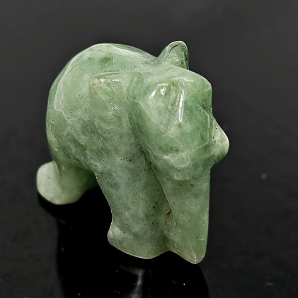 Natural Multi Color Jade 47.38 Ct. Elephant Carving Shape 16 x 28 Mm Gemstone From Thailand: Product ID: 819815961 Product Name: Natural Jade Weight: 47.38 CT. Size: 16 x 28 x 22 MM. Shape: Elephant Carving Shape Color: Multi-Color Clarity:Opaque Luster: Good Gems Origin: Thailand Treatment: 