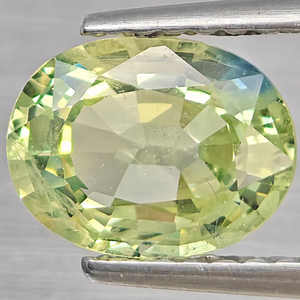 Natural Green Sapphire 1.50 Ct. Oval Shape 8 x 6.1 Mm Gemstone From Thailand: Product ID: 806162745 Product Name: Natural Green Sapphire Weight: 1.50 CT. Size: 8 x 6.1 x 3.5 MM. Shape: Oval Shape Color: Green Clarity:VSI Luster: Good Gems Origin: Thailand Treatment: Heated Crys