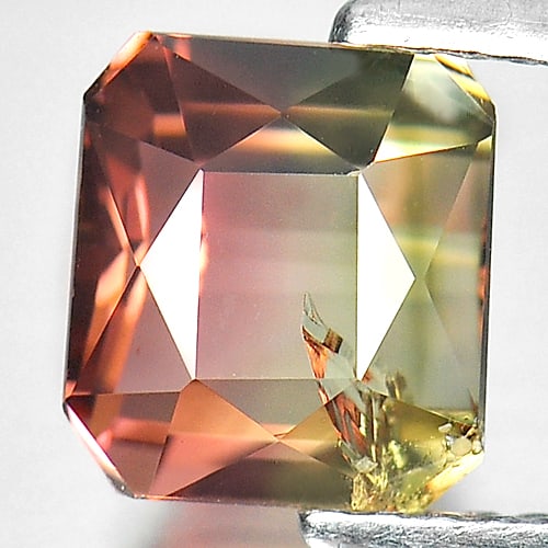 Natural Bi Color Tourmaline 2.21 Ct. Octagon Shape 7.1 x 6.4 Mm. Gemstone From Nigeria: Product ID: 807215175 Product Name: Natural Tourmaline Weight: 2.21 CT. Size: 7.1 x 6.4 x 5.3 MM. Shape: Octagon Color: Bi Color Clarity:VSI Luster: Good Gems Origin: Nigeria Treatment: Unheated Cryst