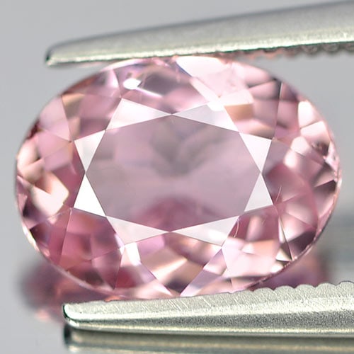 Natural Pink Tourmaline 1.88 Ct. Oval Shape 9.5 x 7.2 Mm. Gemstone From Nigeria (1 of 3)