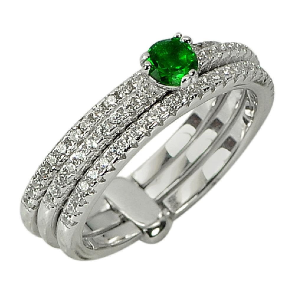 925 Sterling Silver Ring Jewelry 4.16 Grams White Gold Plated Size 5: Product ID: 200106920 Product Type: 925 Sterling Silver Fine Jewelry Jewelry Weight: 4.16 Grams. Ring Size: 5 Resizable(Fee) Gemstones Color: Green Metal: Solid Silver 92.5%. Gemstone Detail: Green CZ