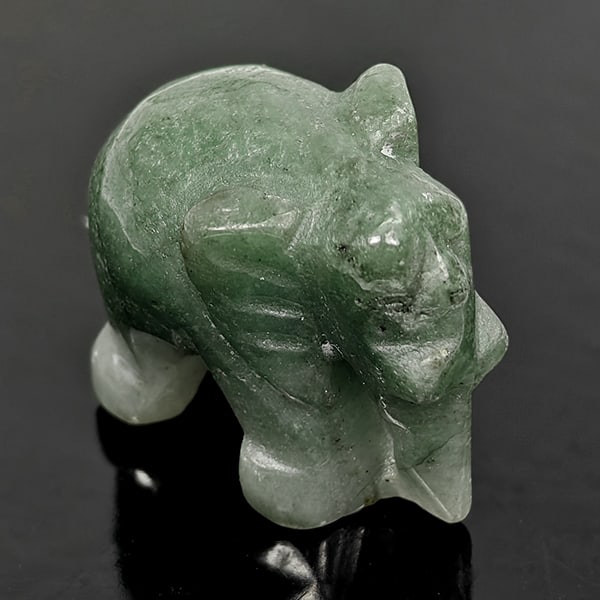 Natural Multi Color Jade 59.64 Ct. Elephant Carving Shape 17 x 30 Mm Gemstone From Thailand: Product ID: 819815948 Product Name: Natural Jade Weight: 59.64 CT. Size: 17 x 30 x 22 MM. Shape: Elephant Carving Shape Color: Multi-Color Clarity:Opaque Luster: Good Gems Origin: Thailand Treatment: 