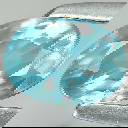 Natural Blue Zircon 1.32 Ct. Oval Shape 7 x 5 Mm Gemstones From Cambodia: Product ID: 807718768 Product Name: Natural Zircon Weight: 1.32 CT. Size: 7 x 5 x 3.4 MM. Shape: Oval Color: Blue Clarity:SI Luster: Good Gems Origin: Cambodia Treatment: Heated Crystal Structure: Tet