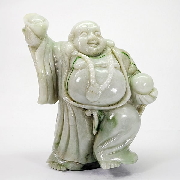 Natural Genuine Burmese Jade 6850.00 Ct. Happy Buddha Carving Shape (1 of 3)