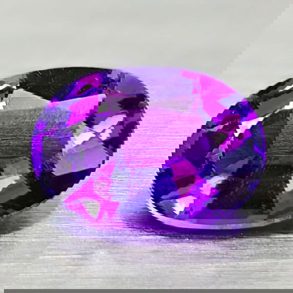 Natural Violet Amethyst 0.69 Ct. VVS Oval Shape 7 x 5 Mm Gemstones From Brazil: Product ID: 800325247 Product Name: Natural Amethyst Weight: 0.69 CT. Size: 7 x 5 x 3.3 MM. Shape: Oval Color: Violet Clarity:VVS Luster: Very Good Gems Origin: Brazil Treatment: Unheated Crystal Stru