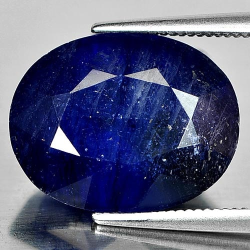 Natural Blue Sapphire 11.63 Ct. Oval Shape 15 x 12 Mm Gemstone from Madagascar: Product ID: 806010412 Product Name: Natural Blue Sapphire Weight: 11.63 CT. Size: 15 x 12 x 7 MM. Shape: Oval Color: Blue Clarity:Semi - Transparent Luster: Good Gems Origin: Madagascar Treatment: Hea