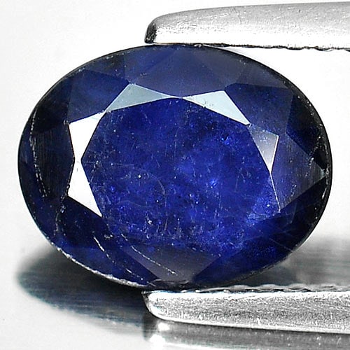 Natural Deep Blue Sapphire 2.00 Ct. Oval Shape 9 x 7.2 Mm Gemstone From Madagascar: Product ID: 806011135 Product Name: Natural Blue Sapphire Weight: 2.00 CT. Size: 9 x 7.2 x 3.6 MM. Shape: Oval Color: Deep Blue Clarity:Opaque Luster: Good Gems Origin: Madagascar Treatment: Heated (L