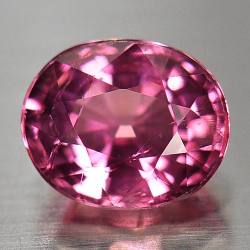 Natural Pink Tourmaline 0.81 Ct. Oval Shape 6.3 x 5.2 Mm. Gemstone from Nigeria: Product ID: 807229778 Product Name: Natural Tourmaline Weight: 0.81 CT. Size: 6.3 x 5.2 x 3.7 MM. Shape: Oval Color: Pink Clarity:SI Luster: Good Gems Origin: Nigeria Treatment: Unheated Crystal Struc