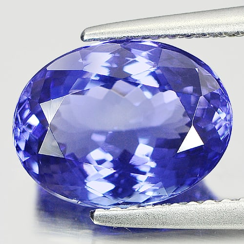 Natural Violetish Blue Tanzanite 3.90 Ct. VVS Oval Shape 11 x 8.4 Mm. Gemstone From Tanzania: Product ID: 807008936 Product Name: Natural Tanzanite Weight: 3.90 CT. Size: 11 x 8.4 x 5.3 MM. Shape: Oval Color: Violetish Blue Clarity:VVS Luster: Very Good Gems Origin: Tanzania Treatment: Heated