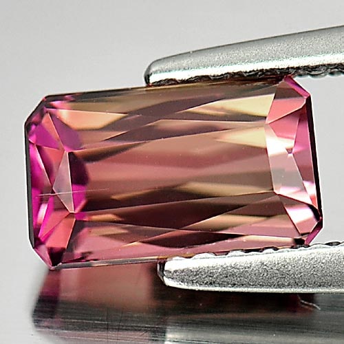 Natural Violet Pink Tourmaline 1.50 Ct. Octagon Shape 7.8 x 4.8 Mm Gemstone From Nigeria: Product ID: 807242701 Product Name: Natural Tourmaline Weight: 1.50 CT. Size: 7.8 x 4.8 x 4.5 MM. Shape: Octagon Color: Violet Pink Clarity:VSI Luster: Good Gems Origin: Nigeria Treatment: Heated Crys