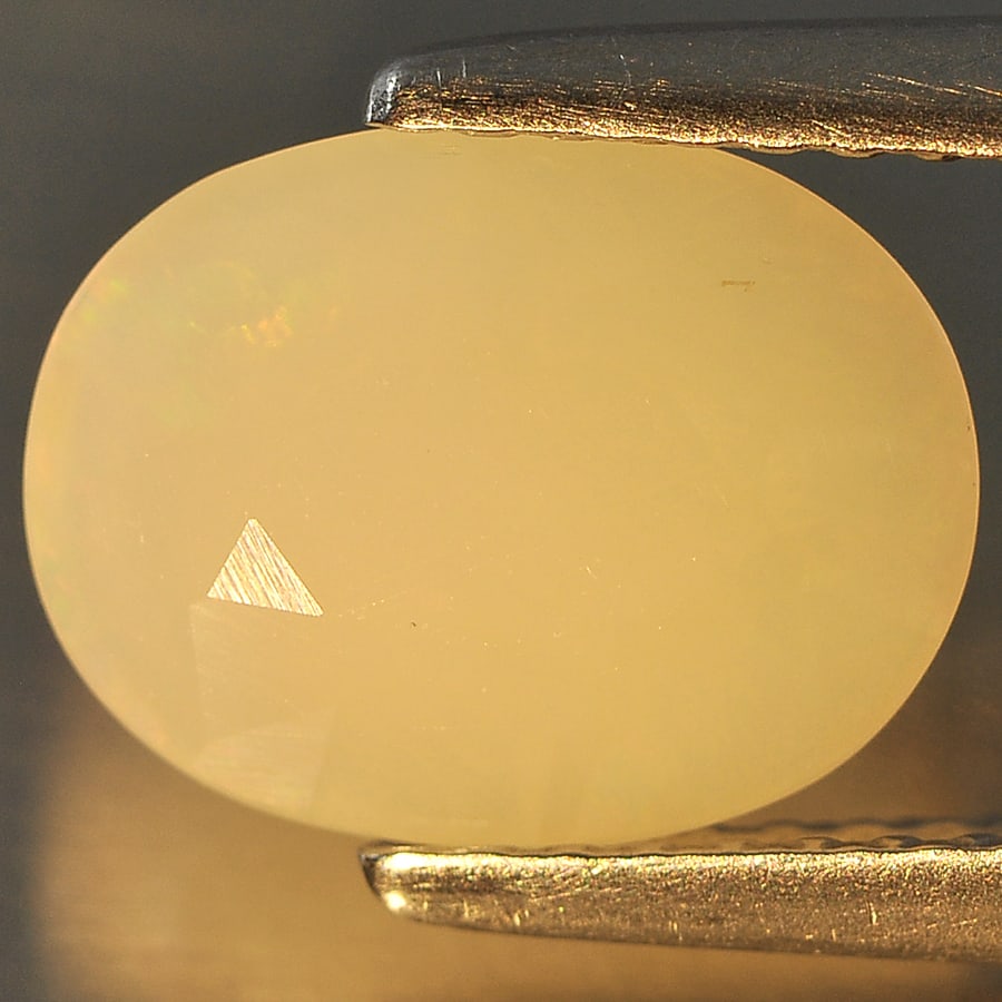 Natural Multi Color Opal 1.43 Ct. Oval Shape 10 x 7.7 Mm Gemstone From Ethiopia (1 of 3)