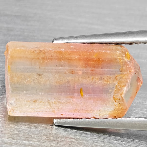 Natural Pink Tourmaline 5.33 Ct. Rough Shape 13.3 x 5.4 Mm Gemstone From Nigeria: Product ID: 597200051 Product Name: Natural Tourmaline Weight: 5.33 CT. Size: 13.3 x 5.4 MM. Shape: Rough Shape Color: Pink Clarity:None Luster: Good Gems Origin: Nigeria Treatment: Unheated Crystal S