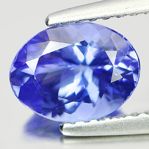 Natural Violetish Blue Tanzanite 1.39 Ct. Oval Shape 8 x 6.2 Mm. Gemstone From Tanzania: Product ID: 807008974 Product Name: Natural Tanzanite Weight: 1.39 CT. Size: 8 x 6.2 x 4.3 MM. Shape: Oval Color: Blue Clarity:VSI Luster: Good Gems Origin: Tanzania Treatment: Heated Crystal Structur