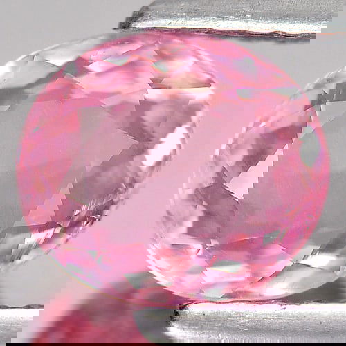 Natural Pink Tourmaline 1.41 Ct. Oval Shape 7.4 x 6.5 Mm. Gemstone Unheated From Nigeria (1 of 3)