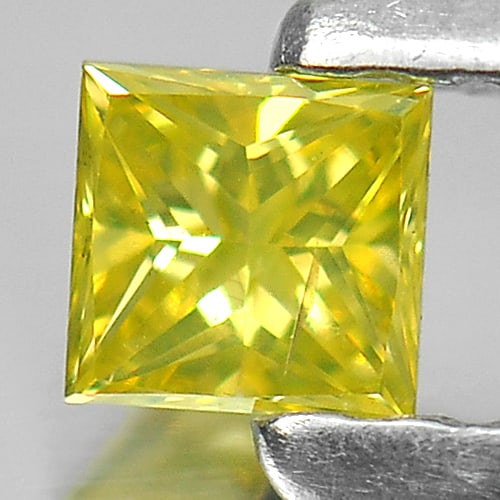 Natural Yellow Diamond 0.12 Ct. Square Princess Cut 3 x 2.8 Mm: Product ID: 802104022 Product Name: Natural Enhanced Diamond Weight: 0.12 CT. Size: 3 x 2.8 x 2 MM. Shape: Square Princess Cut Color: Yellow Clarity:SI1 Luster: Scintillating Gems Origin: Belgium Trea