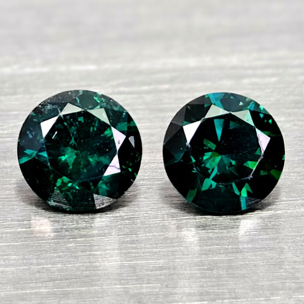 Natural Blue Diamond 0.18 Ct. 2 Pcs Round Diamond Cut 2.9 Mm From Belgium: Product ID: 502100365 Product Name: Natural Natural Diamond Weight: 0.18 CT. Size: 2.9 x 2.9 x 1.7 MM. Shape: Round Diamond Cut Color: Blue Clarity:SI1 Luster: Good Gems Origin: Belgium Treatment: Tre