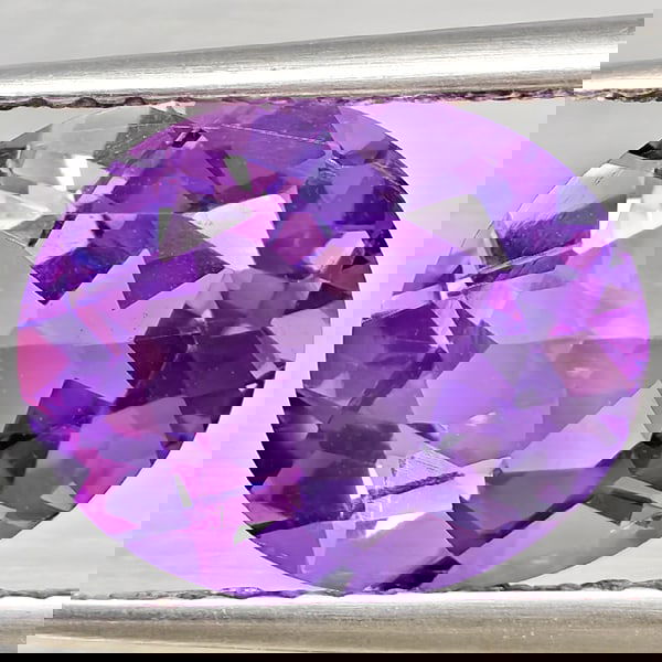 Natural Purple Amethyst 3.29 Ct. Oval Shape 11 x 9 Mm Gemstone from Brazil: Product ID: 800325550 Product Name: Natural Amethyst Weight: 3.29 CT. Size: 11 x 9 x 5.9 MM. Shape: Oval Color: Purple Clarity:VSI Luster: Good Gems Origin: Brazil Treatment: Unheated Crystal Structur