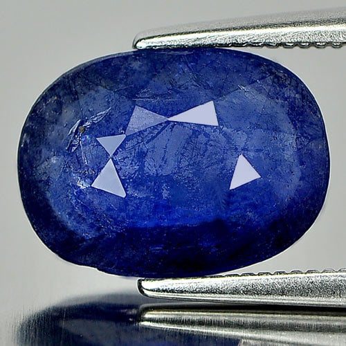 Natural Blue Sapphire 3.64 Ct Oval Shape 11.7 x 8.7 Mm Gemstone from Madagascar: Product ID: 806009952 Product Name: Natural Blue Sapphire Weight: 3.64 CT. Size: 11.7 x 8.7 x 3.7 MM. Shape: Oval Color: Blue Clarity:SI1 Luster: Good Gems Origin: Madagascar Treatment: Heated (Lead-g