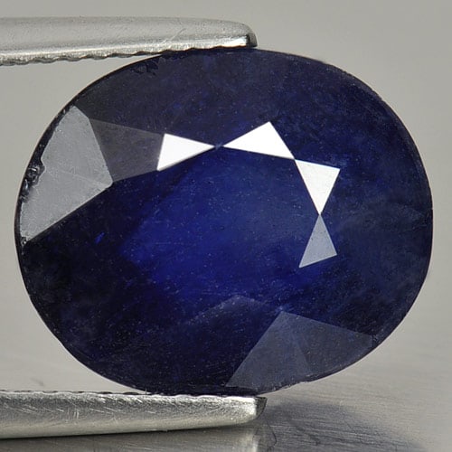 Natural Blue Sapphire 8.27 Ct. Oval Shape 13.7 x 11.5 Mm Gemstone from Madagascar: Product ID: 806009937 Product Name: Natural Blue Sapphire Weight: 8.27 CT. Size: 13.7 x 11.5 x 6.2 MM. Shape: Oval Color: Blue Clarity:SI1 Luster: Good Gems Origin: Madagascar Treatment: Heated (Lead-
