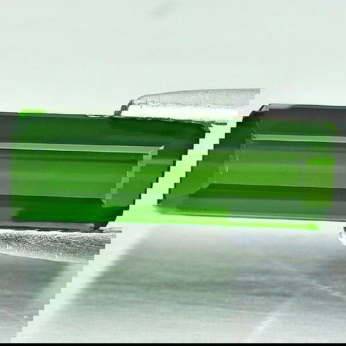 Natural Green Tourmaline 1.58 Ct. Octagon Shape 12.1 x 4.2 Mm. Gemstone from Nigeria (1 of 3)