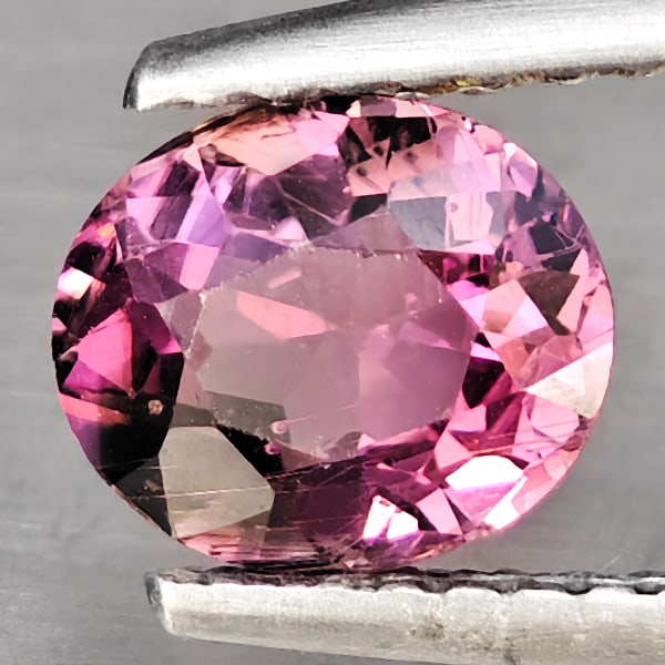 Natural Pink Tourmaline 1.19 Ct. Oval Shape 7 x 6 Mm Gemstones From Nigeria (1 of 3)