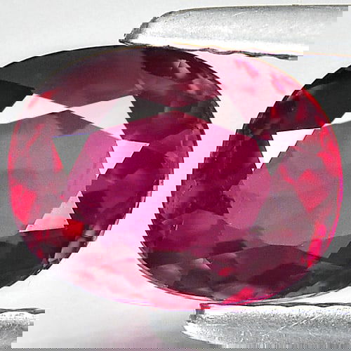 Natural Reddish Pink Tourmaline 1.35 Ct. Oval Shape 8 x 6.3 Mm. Gemstone Unheated From Nigeria (1 of 3)
