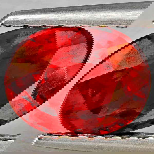 Natural Orangish Red Spessartine Garnet 1.45 Ct. Oval Shape 7.3 x 5.7 Mm Gemstones From Namibia: Product ID: 802937282 Product Name: Natural Garnet Weight: 1.45 CT. Size: 7.3 x 5.7 x 3.5 MM. Shape: Oval Shape Color: Orangish Red Clarity:SI1 Luster: Good Gems Origin: Namibia Treatment: Unheated Cr