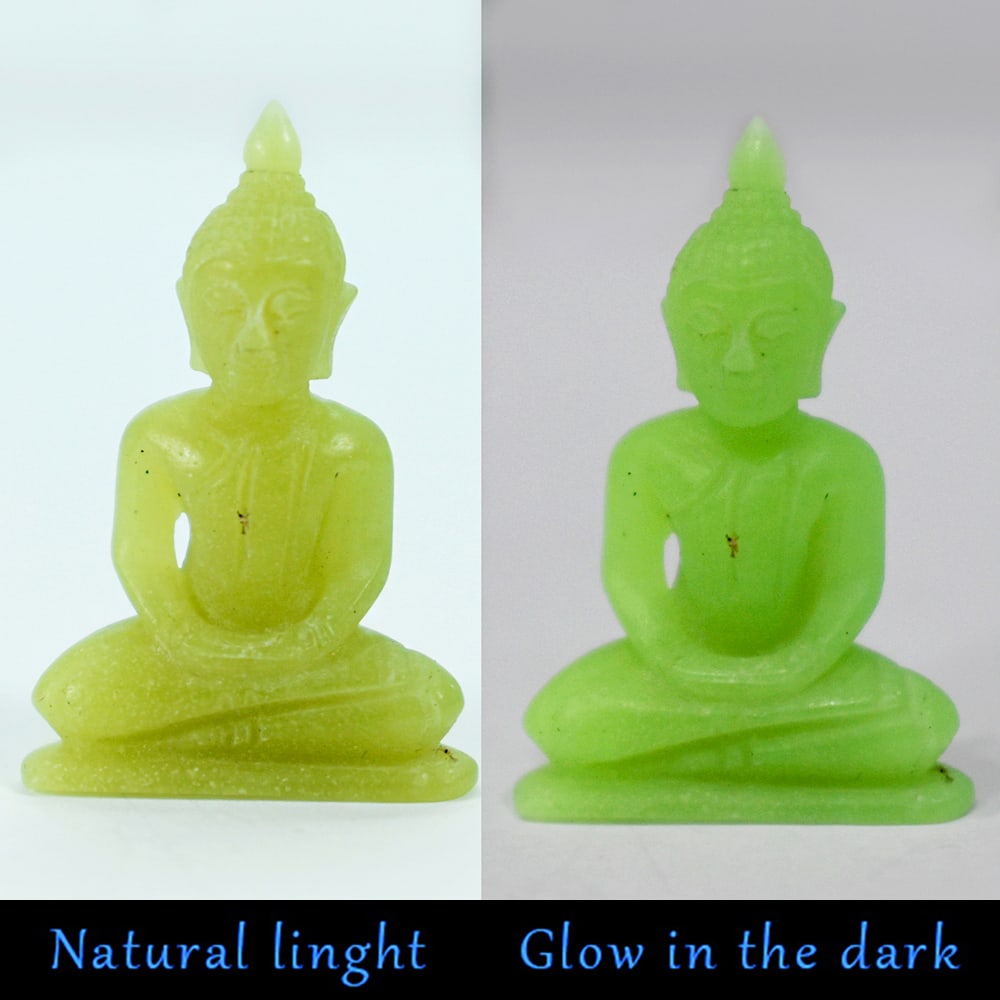 Natural Green Fluorescent 26.28 Ct. Buddha Carving Size 10 x 22 x 30 Mm.: Product ID: 818102394 Product Name: Natural Gemstones Weight: 26.28 CT. Size: 10 x 22 x 30 MM. Shape: Caving Color: Green Clarity:Opaque Luster: Good Gems Origin: Burma Treatment: Unheated Crystal Str