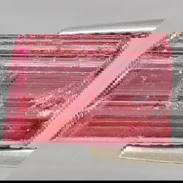 Natural Pink Tourmaline 3.62 Ct. Rough Shape 9 x 6.4 Mm Gemstone From Nigeria (1 of 3)