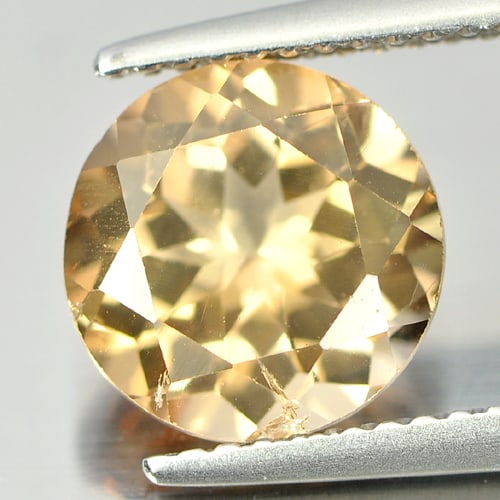 Natural Champange Color Topaz 3.43 Ct. Round Shape 9 Mm Gemstone From Brazil: Product ID: 807150881 Product Name: Natural Topaz Weight: 3.43 CT. Size: 9 x 9 x 5.8 MM. Shape: Round Color: Champagne Clarity:SI1 Luster: Good Gems Origin: Brazil Treatment: Unheated Crystal Structur
