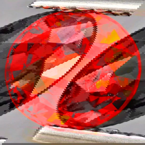 Natural Orangish Red Spessartine Garnet 1.07 Ct. Oval Shape 6.2 x 5.5 Mm Gemstones From Namibia: Product ID: 802937397 Product Name: Natural Garnet Weight: 1.07 CT. Size: 6.2 x 5.5 x 3.7 MM. Shape: Oval Shape Color: Orangish Red Clarity:VSI Luster: Good Gems Origin: Namibia Treatment: Unheated Cr