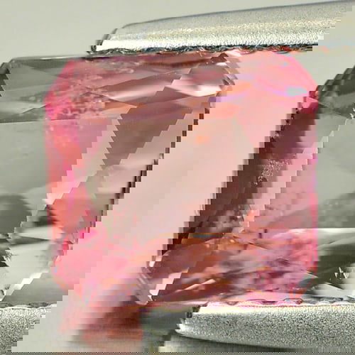 Natural Pink Tourmaline 1.28 Ct. Octagon Shape 6.4 x 6 Mm. Gemstone From Nigeria (1 of 3)