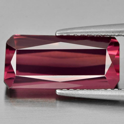 Natural Pink Tourmaline 5.04 Ct. VVS Octagon Shape 14.3 x 6.6 Mm. Gemstone From Nigeria (1 of 3)